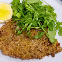 Dylan Dreyer makes gluten-free chicken cutlets for her son Cal