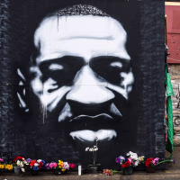 Image: George Floyd Mural