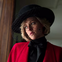 Kristen Stewart as Princess Diana in "Spencer."