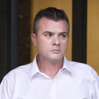 Igor Danchenko leaves Albert V. Bryan United States Courthouse in Alexandria, Va., on Nov. 4, 2021.