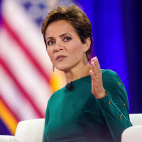 Kari Lake, Republican candidate for Arizona governor, speaks at the Conservative Political Action Conference (CPAC) in Dallas, Aug. 5, 2022.