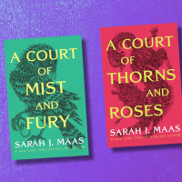 "A Court of Silver Flames" / "A Court of Mist and Fury" / "A Court of Thorns and Roses"