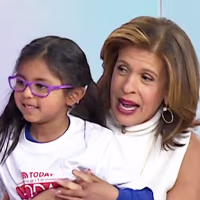 Hoda and daughter Haley on the show.