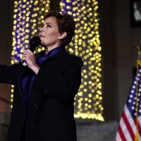 Republican Senate Candidate Kari Lake Holds Election Eve Rally In Prescott, AZ