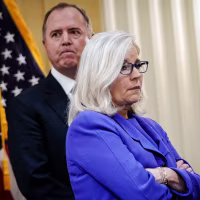 Rep. Adam Schiff, D-Calif., and Rep. Liz Cheney, R-Wyo.