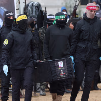 PALESTINIAN-ISRAEL-CONFLICT-HOSTAGES