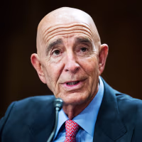 Tom Barrack speaking.