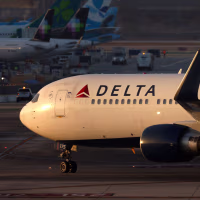 Delta Air Lines At Los Angeles International Airport