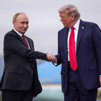 President Trump And Russian  President Putin 