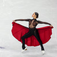 Madison Chock and Evan Bates.
