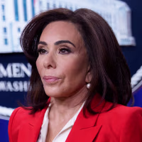 Jeanine Pirro, U.S. attorney for the District of Columbia, during a news conference at the Department of Justice on Feb. 6, 2026. 