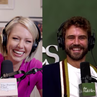 Dylan Dreyer on "The Parent Chat" podcast with Nick Viall and Natalie Joy Viall