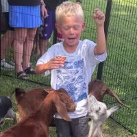 A 4-year-old boy is one of the people who was exposed to rabies from petting zoo goats in North Carolina.