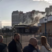 Aerial Attack On Kyiv