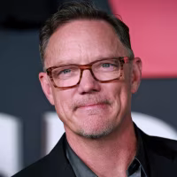 Matthew Lillard attends the Los Angeles premiere of "Scream 7"  on February 25, 2026.