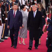 Donald Trump,Melania Trump,Xi Jinping,Peng Liyuan