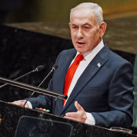 Israeli Prime Minister&nbsp;Benjamin Netanyahu addresses the United Nations General Assembly on September 24, 2026.