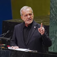 President of Iran, Pezeshkian, addresses the UN General Assembly