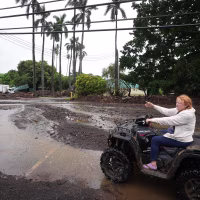 US Hawaii Extreme Weather Nolo