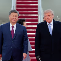President Trump Welcomes China's President Xi At Joint Base Andrews