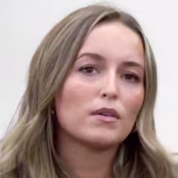 Image: Alleigha Botner speaking in court.