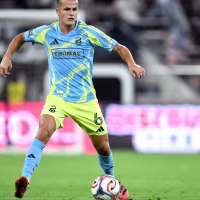 SAN DIEGO, CALIFORNIA - SEPTEMBER 13: Cavan Sullivan #6 of the Philadelphia Union controls the ball during the second half against San Diego FC at Snapdragon Stadium on September 13, 2026 in San Diego, California. (Photo by Orlando Ramirez/Getty Images)