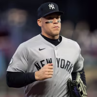 Sep 14, 2026; Minneapolis, Minnesota, USA; New York Yankees right fielder Aaron Judge (99) runs off the field after the first inning against the Minnesota Twins at Target Field. Mandatory Credit: Jesse Johnson-Imagn Images