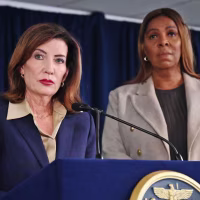 New York Gov. Kathy Hochul and New York Attorney General Letitia