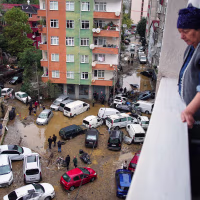 APTOPIX Turkey Severe Weather