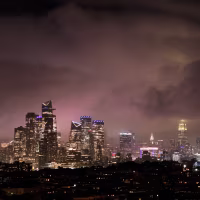 Image: Storm Clouds over Midtown Manhattan in New York City