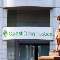 Quest Diagnostics logo.