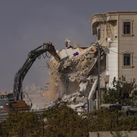 Israelis demolish houses in the West Bank
