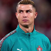 LISBON, PORTUGAL - SEPTEMBER 24:  Cristiano Ronaldo of Portugal looks on prior to the UEFA Nations League 2026/27 group phase match between Portugal and Wales at Estadio Jose Alvalade on September 24, 2026 in Lisbon, Portugal. (Photo by Jose Manuel Alvarez Rey/Getty Images)