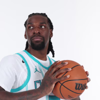 CHARLOTTE, NC- SEPTEMBER 28: Naz Reid #0 of the Charlotte Hornets poses for a portrait during NBA Media Day at Spectrum Center in Charlotte, North Carolina on September 28, 2026. NOTE TO USER: User expressly acknowledges and agrees that, by downloading and or using this photograph, User is consenting to the terms and conditions of the Getty Images License Agreement. Mandatory Copyright Notice: Copyright 2026 NBAE (Photo by Kent Smith/NBAE via Getty Images)