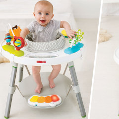 Skip Hop Explore and More Baby's View 3-Stage Activity Center, Multi, 4 Months