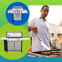 Shop the best gas grills for every budget from propane to natural gas. Top grills are from Weber, Hestan and more that are perfect for barbecuing this summer.