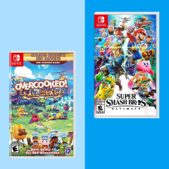Three Nintendo Switch games