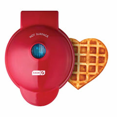 Мини гофретник Dash Heart
