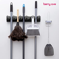 Berry Ave Broom Holder &amp; Wall Mount