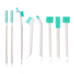 Small Cleaning Brushes for Household Cleaning,Crevice Cleaning Tool Set for Window Tracks Groove Humidifier Car Bottle Toilet Keyboard,Detail Tiny Scrub Cleaner Brush for Small Space Gaps Corner
