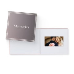 Heirloom Memories Video Book - Create Your Own Digital Greeting Card Gift with Your Memories - Anniversary, Christmas, Wedding - Plays 20 Minutes of Video and Photos