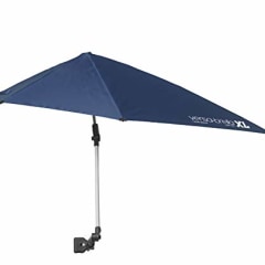 Sport-Brella Versa-Brella XL (Midnight Blue) - All Position Umbrella with Clamp, Midnight Blue