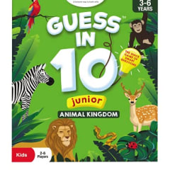 Skillmatics Card Game : Guess in 10 Junior Animal Kingdom | Gifts, Super Fun &amp; Educational for Kids Ages 3-6