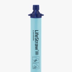 FOR BFCM BACON - LifeStraw Personal Water Filter for Hiking, Camping, Travel, and Emergency Preparedness, 1 Pack, Blue