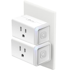 FOR BFCM BACON - Kasa Smart Plug HS103P2, Smart Home Wi-Fi Outlet Works with Alexa, Echo, Google Home &amp; IFTTT, No Hub Required, Remote Control,15 Amp,UL Certified, 2-Pack White