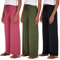  Women's Cotton Pants 7/8 Summer Pants Comfortable