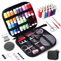 Sewing Kit with Portable Case