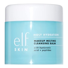 e.l.f. Holy Hydration! Makeup Melting Cleansing Balm, Face Cleanser &amp; Makeup Remover, Infused with Hyaluronic Acid to Hydrate Skin, 2 Oz