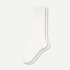 Bombas Men&#039;s Vintage Rib Calf Socks