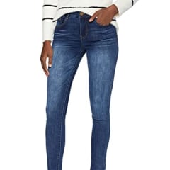 Democracy womens Absolution High Rise Ankle Jeans, Blue, 4 US